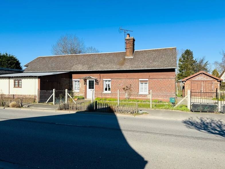 Maison de plain-pied à vendre 127 000 € 3 pièces 2 chambres 84 m² 690 m² de terrain Le Pollet-Port de plaisance Jehan Ango Dieppe 76200