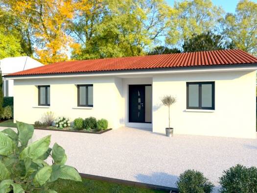 Terrain avec maison neuve à vendre 216 000 € 5 pièces 4 chambres 98 m² 450 m² de terrain Nailloux 31560