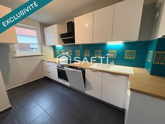 Appartement à vendre 180 000 € 3 pièces 2 chambres 63 m² 1er étage Sud Est Bischwiller 67240