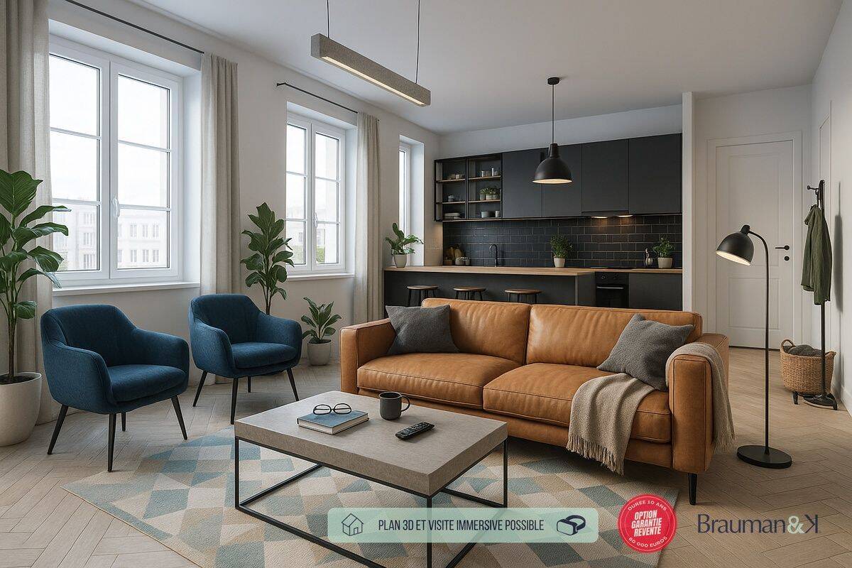 Appartement 5 pièces 94 m² · à Vannes · 94 m² · 422 500 €
