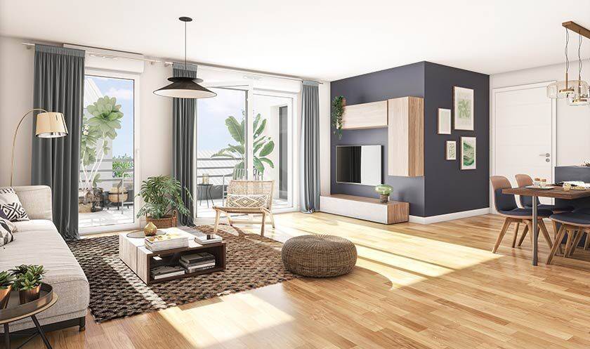 Appartement 3 pièces 65 m² · à Toulouse · 64,8 m² · 184 625 €