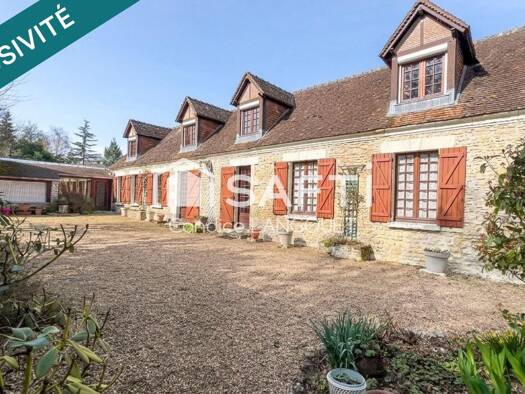 Maison à vendre 320 000 € 6 pièces 4 chambres 159 m² 4 055 m² de terrain Saint-Georges-sur-Cher 41400