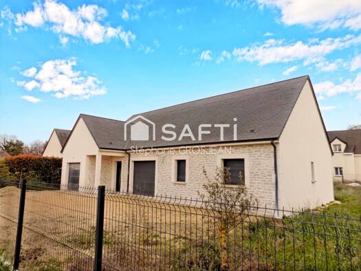 Maison de plain-pied à vendre 240 000 € 4 pièces 3 chambres 122 m² 630 m² de terrain Chémery 41700