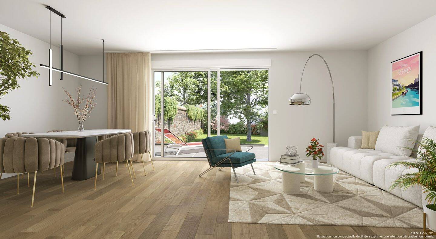 Appartement 4 pièces 85 m² · à Rennes · 84,9 m² · 509 000 €