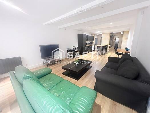 Appartement à vendre 320 000 € 2 pièces 1 chambre 74 m² RDC Bordeaux Sud Bordeaux 33000