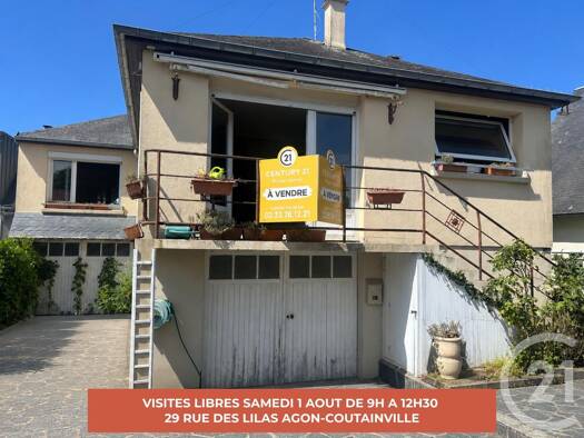 Maison à vendre 275 000 € 5 pièces 3 chambres 105,3 m² 312 m² de terrain Agon-Coutainville 50230
