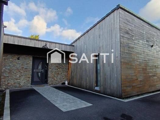 Maison de plain-pied à vendre 319 000 € 4 pièces 2 chambres 109 m² 1 000 m² de terrain Sebourg 59990