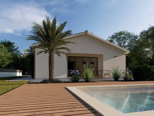 Terrain avec maison neuve à vendre 241 000 € 4 pièces 3 chambres 110 m² 850 m² de terrain Centre Ville Langon 33210