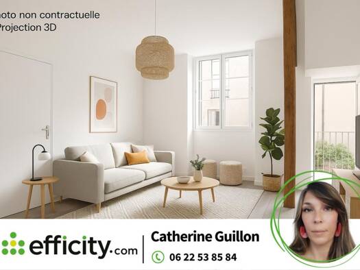 Appartement à vendre 112 900 € 2 pièces 1 chambre 31,1 m² RDC/3 Trois Quartiers-Centre Ville Poitiers 86000