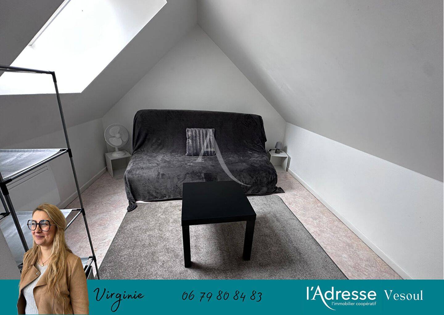 Appartement 1 pièce 10 m² · à Vesoul · 9,6 m² · 250 €/mois