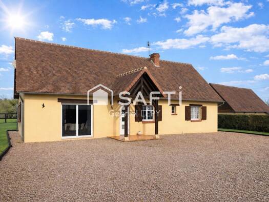 Maison de plain-pied à vendre 219 900 € 5 pièces 3 chambres 88 m² 1 051 m² de terrain Livarot-Pays-d'Auge 14140