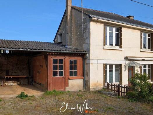 Maison à vendre 76 000 € 4 pièces 3 chambres 76 m² 175 m² de terrain Jarzé Villages 49140