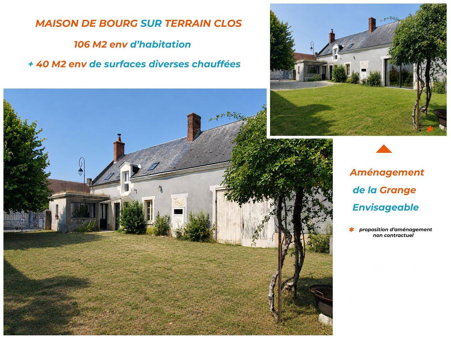 Maison 6 pièces 140 m² · à Le Controis-en-Sologne · 140 m² · 180 000 €