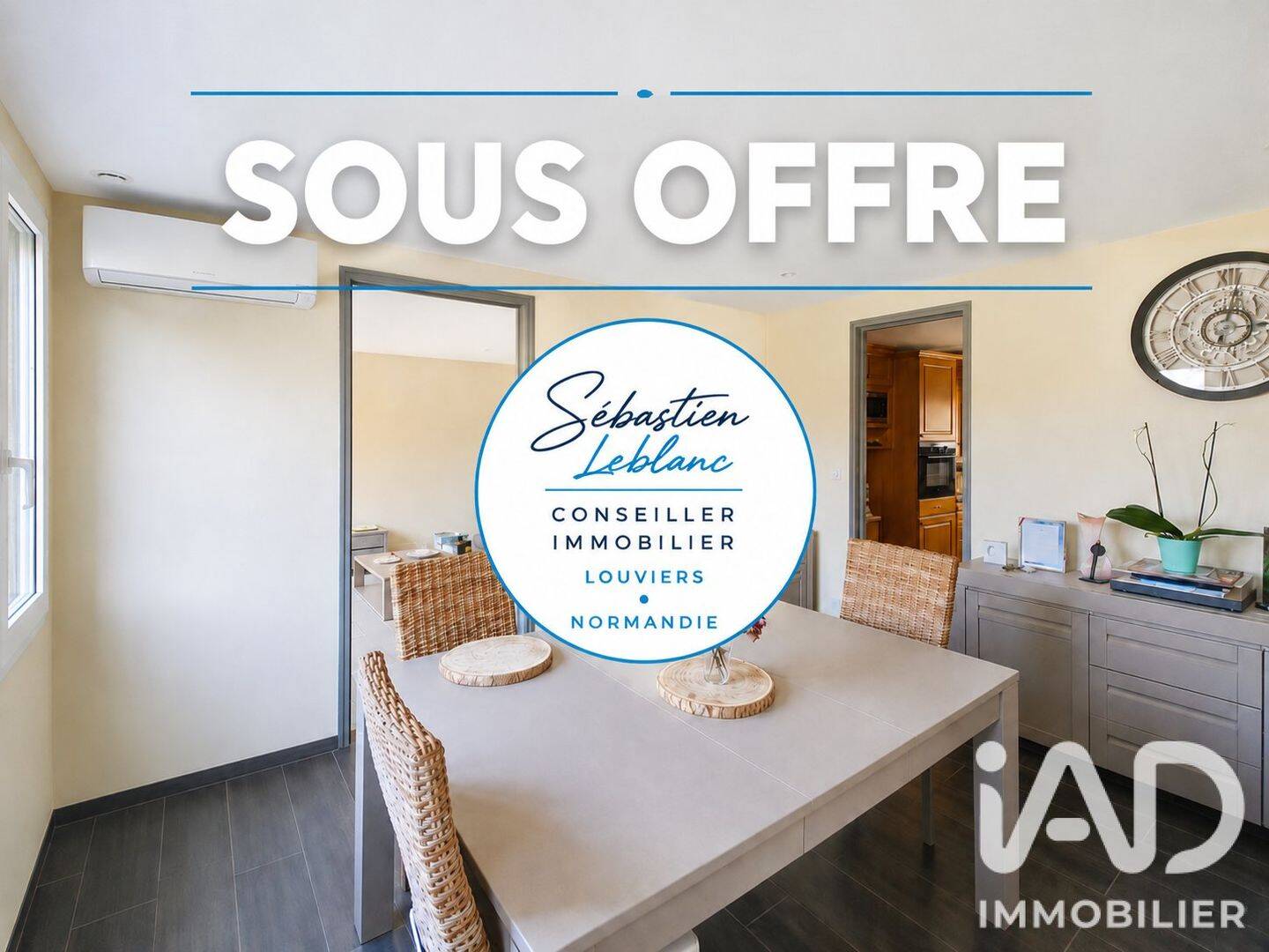 Maison 3 pièces 55 m² · à Acquigny · 55 m² · 159 000 €