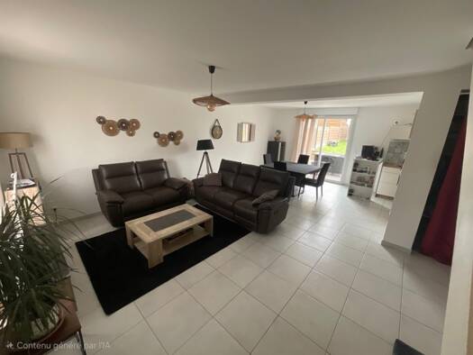 Maison à vendre 350 200 € 6 pièces 4 chambres 120 m² 398 m² de terrain Saint-Lambert-la-Potherie 49070