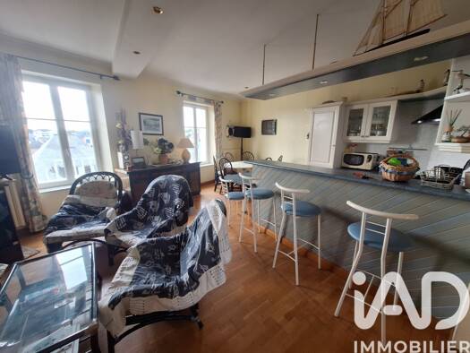 Appartement à vendre 370 000 € 4 pièces 3 chambres 72 m² Étage 3/3 Port Blanc-Saint Enogat la Malouine Dinard 35800