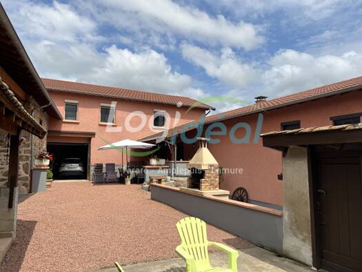 Maison à vendre 275 000 € 5 pièces 3 chambres 125 m² 2 960 m² de terrain Amplepuis 69550