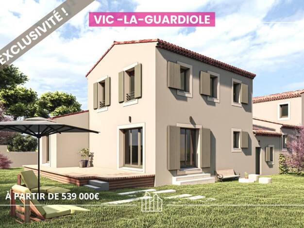 Maison à vendre - neuf 539 000 € 5 pièces 116 m² Vic-la-Gardiole 34110