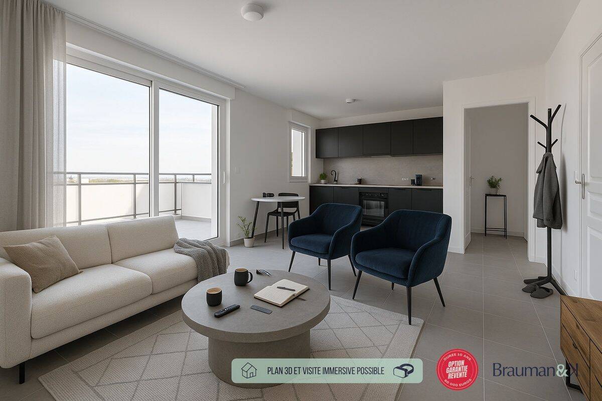 Appartement 1 pièce 26 m² · à Longvic · 26 m² · 104 620 €