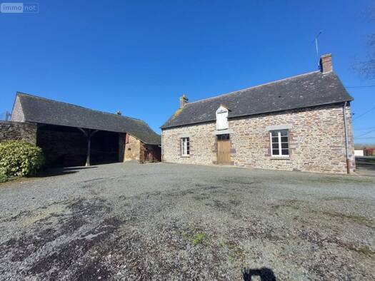 Maison à vendre 228 880 € 3 pièces 1 chambre 114 m² 27 000 m² de terrain Retiers 35240