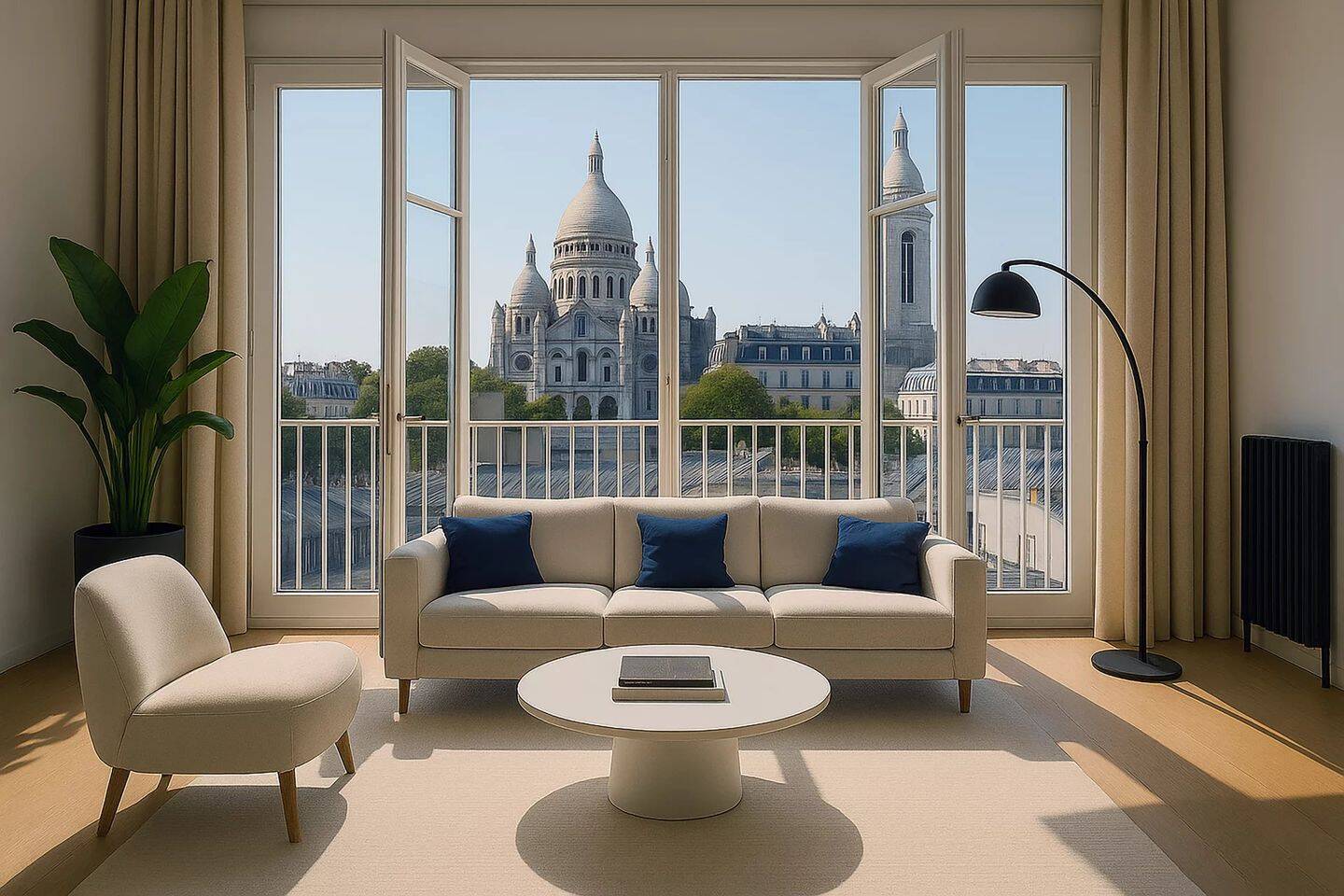 Appartement 2 pièces 44 m² · à Paris 18ème Arrondissement · 44 m² · 642 000 €