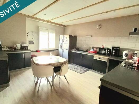 Maison à vendre 155 000 € 7 pièces 3 chambres 216 m² 898 m² de terrain Crépey 54170