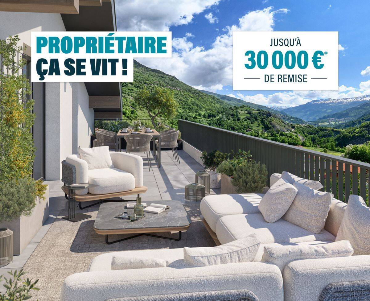 Appartement 3 pièces 69 m² · à Aime-la-Plagne · 69,3 m² · 328 000 €