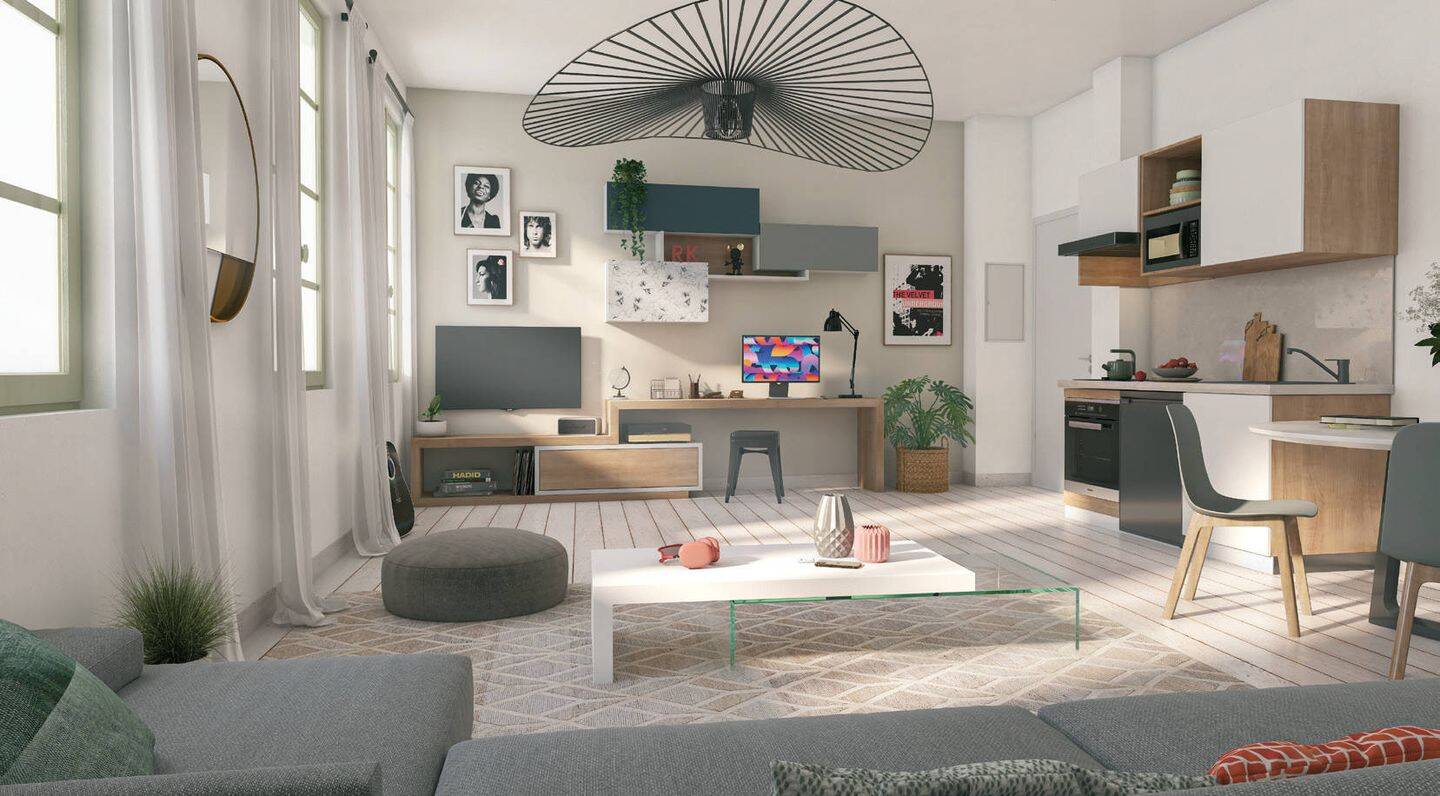 Appartement 1 pièce 22 m² · à Toulouse · 21,5 m² · 173 900 €