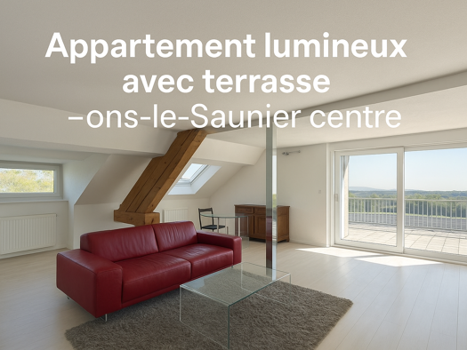 Appartement à vendre 210 000 € 3 pièces 2 chambres 95 m² Étage 2/3 Centre Lons-le-Saunier 39000