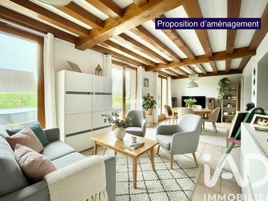 Maison à vendre 289 000 € 6 pièces 4 chambres 130 m² 1 170 m² de terrain Les Authieux-sur-le-Port-Saint-Ouen 76520