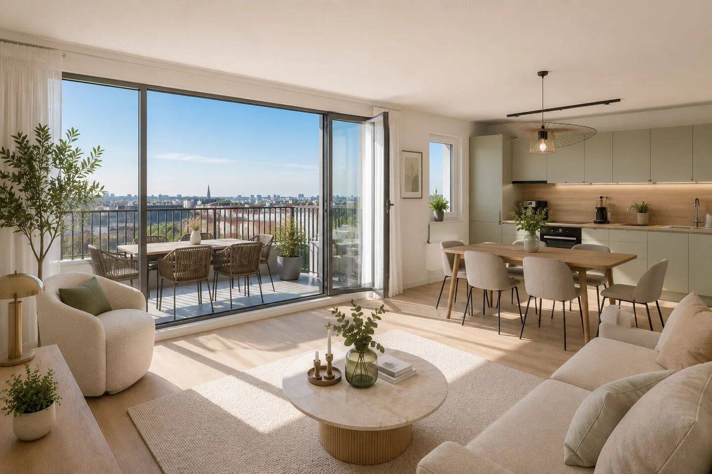 Appartement 3 pièces 59 m² · à Clermont-Ferrand · 59 m² · 219 840 €