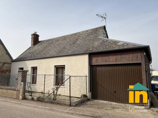 Maison à vendre 92 000 € 2 pièces 1 chambre 62 m² 342 m² de terrain Verneuil d'Avre et d'Iton 27160