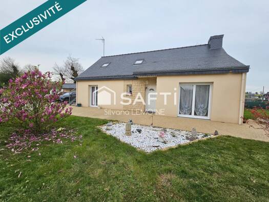 Maison à vendre 215 000 € 5 pièces 3 chambres 108 m² 933 m² de terrain Lanouée 56120