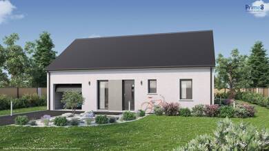 Maison de plain-pied à vendre 273 591 € 3 pièces 2 chambres 75 m² 450 m² de terrain Hors Agglomeration Vigneux-de-Bretagne 44360
