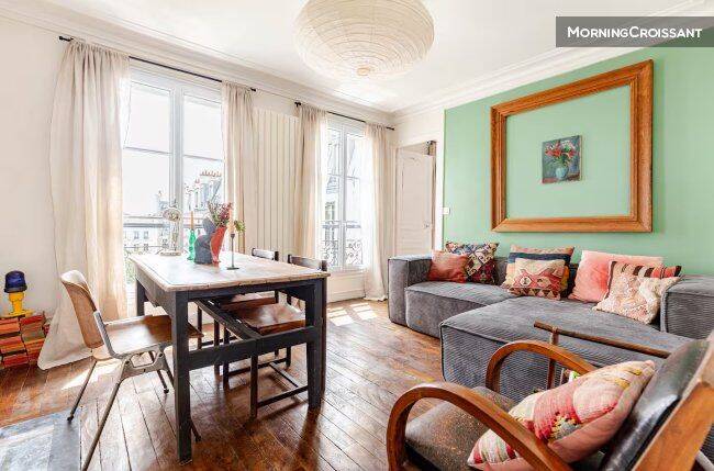 Appartement 2 pièces 50 m² · à Paris 18ème Arrondissement · 50 m² · 2 550 €