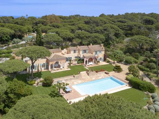Maison en viager Bouquet 7 500 000 € 10 pièces 6 chambres 300 m² 18 384 m² de terrain Zone Est Diffuse Saint-Tropez 83990