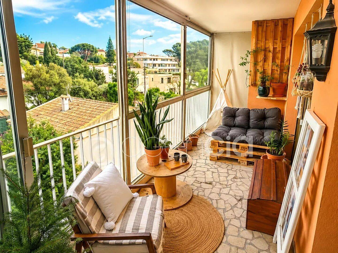 Appartement 2 pièces 35 m² · à Le Cannet · 34,6 m² · 880 €