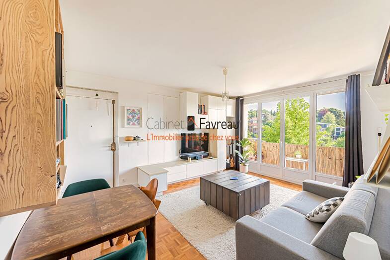 Appartement à vendre 349 000 € 3 pièces 2 chambres 55 m² Étage 5/6 Monesse-Croix Bosset Sèvres 92310