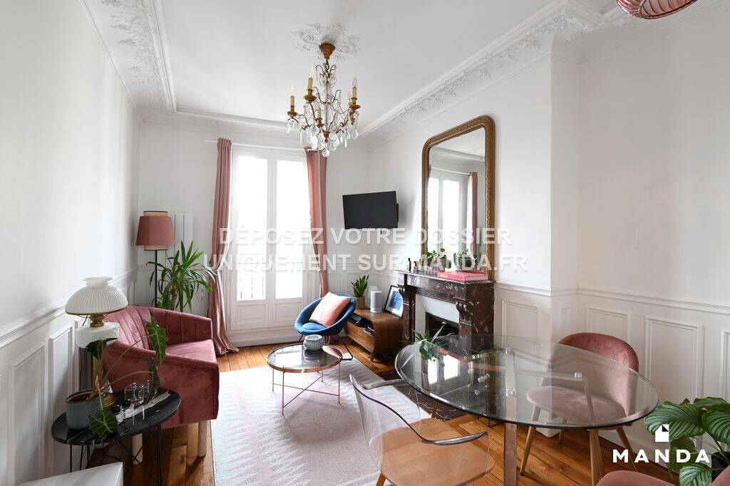 Appartement 2 pièces 38 m² · à Levallois-Perret · 38 m² · 1 650 €