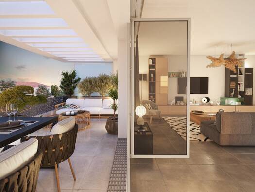 Appartement à vendre - neuf 418 000 € 3 pièces 2 chambres 55 m² Étage 2/4 Fréjus 83600