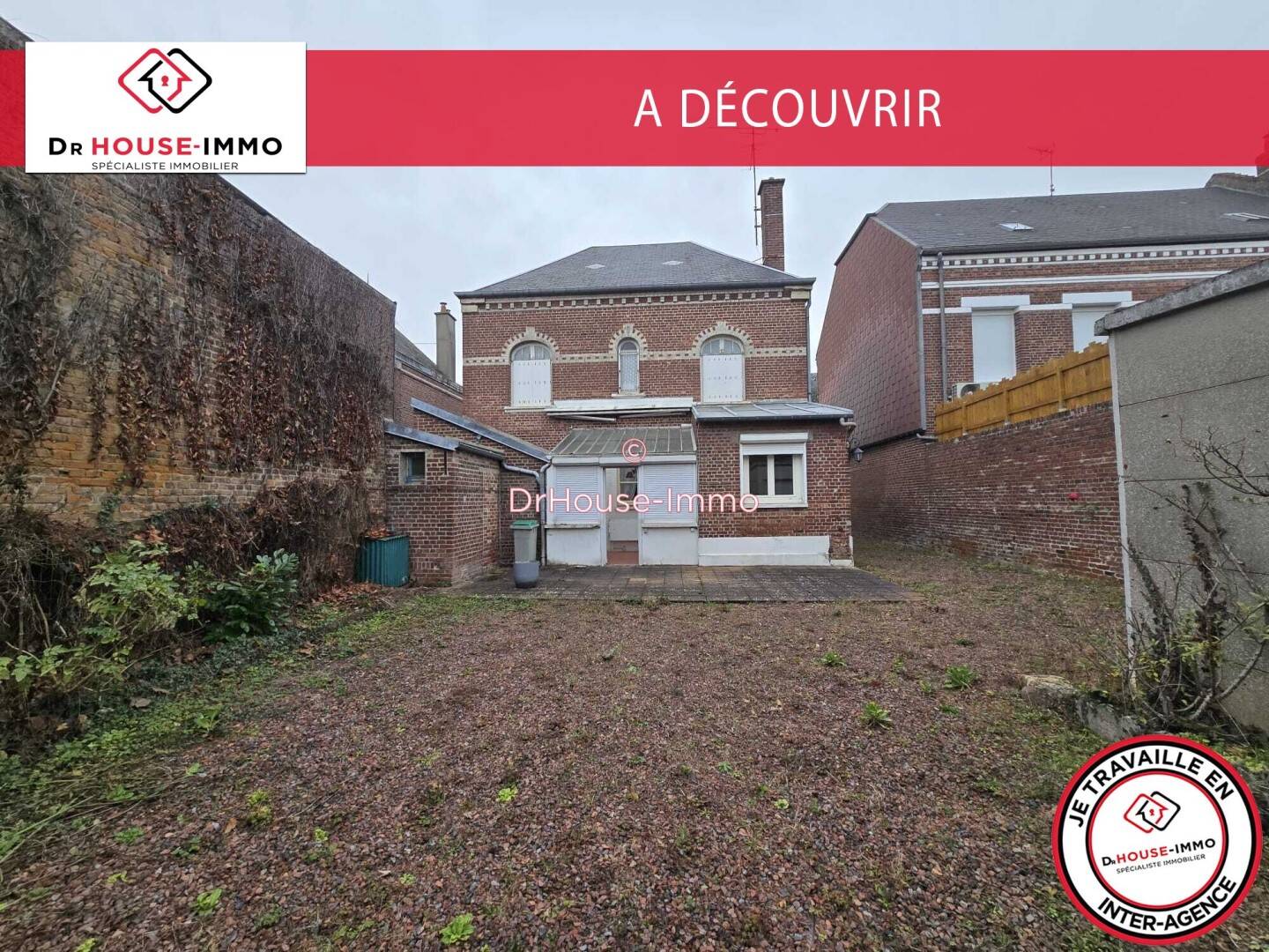 Maison spacieuse 7 pièces – 161 m² – Jardin arboré + Garage – Ro