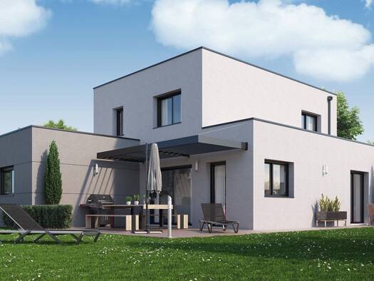 Terrain avec maison neuve à vendre 252 914 € 5 pièces 4 chambres 127 m² 1 355 m² de terrain Marcilly-sur-Vienne 37800
