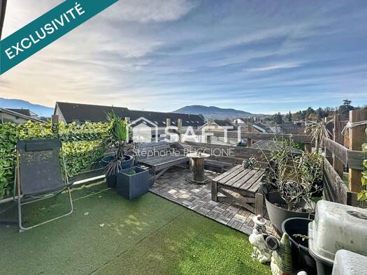 Appartement à vendre 175 000 € 4 pièces 3 chambres 114 m² Étage 1/3 Centre-Trois Fontaines Rives 38140