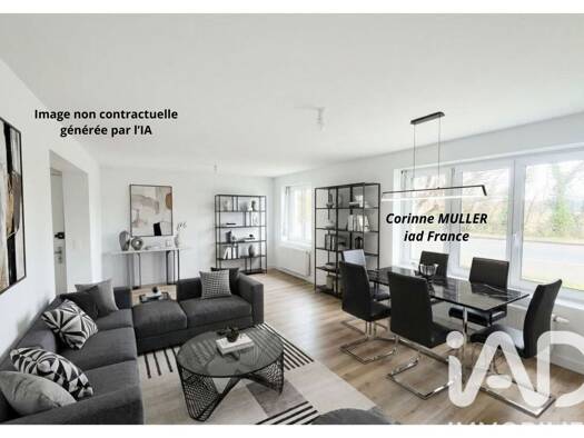 Appartement à vendre 175 000 € 3 pièces 2 chambres 67 m² Étage 1/5 Sud Ouest Saint-Louis 68300