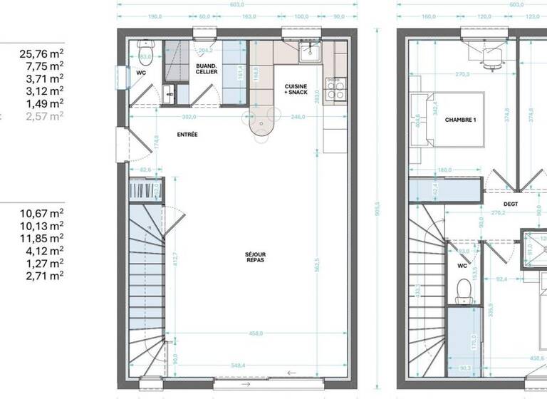 Maison à vendre - neuf 390 000 € 4 pièces 3 chambres 84 m² 219 m² de terrain Fayence 83440