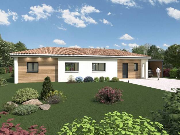 Terrain avec maison neuve à vendre 297 360 € 6 pièces 4 chambres 130 m² 495 m² de terrain Ouest Beaupréau-en-Mauges 49600