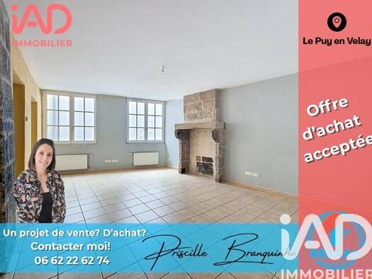 Appartement à vendre 89 500 € 2 pièces 1 chambre 58 m² Étage 1/3 Centre Historique Le Puy-en-Velay 43000