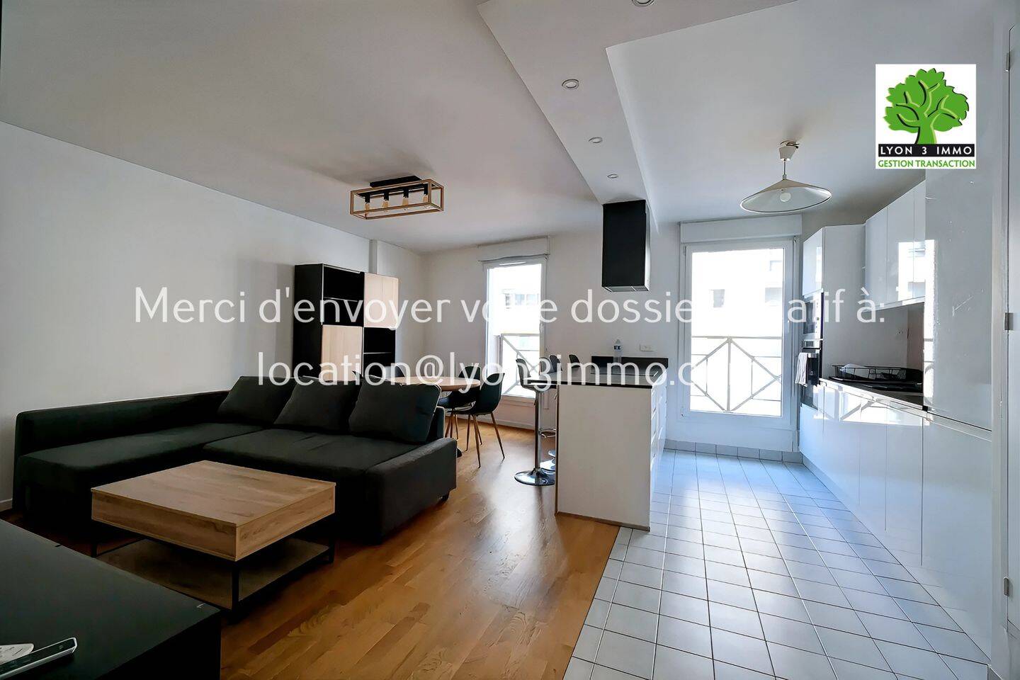 Appartement 2 pièces 50 m² · à Lyon 3ème Arrondissement · 50 m² · 1 133 €/mois