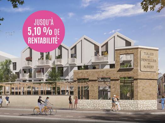 Appartement à vendre - neuf 95 000 € 1 pièce 18,2 m² 3 étages dès le 01/07/2027 Greuze Calais 62100