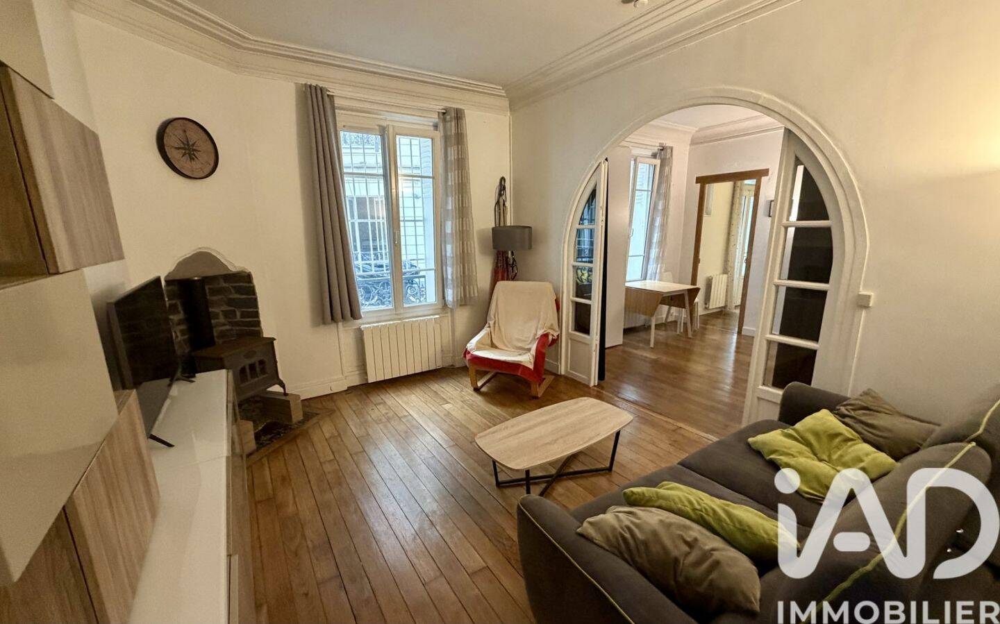 Appartement 3 pièces 47 m² · à Paris 17ème Arrondissement · 47,4 m² · 461 000 €